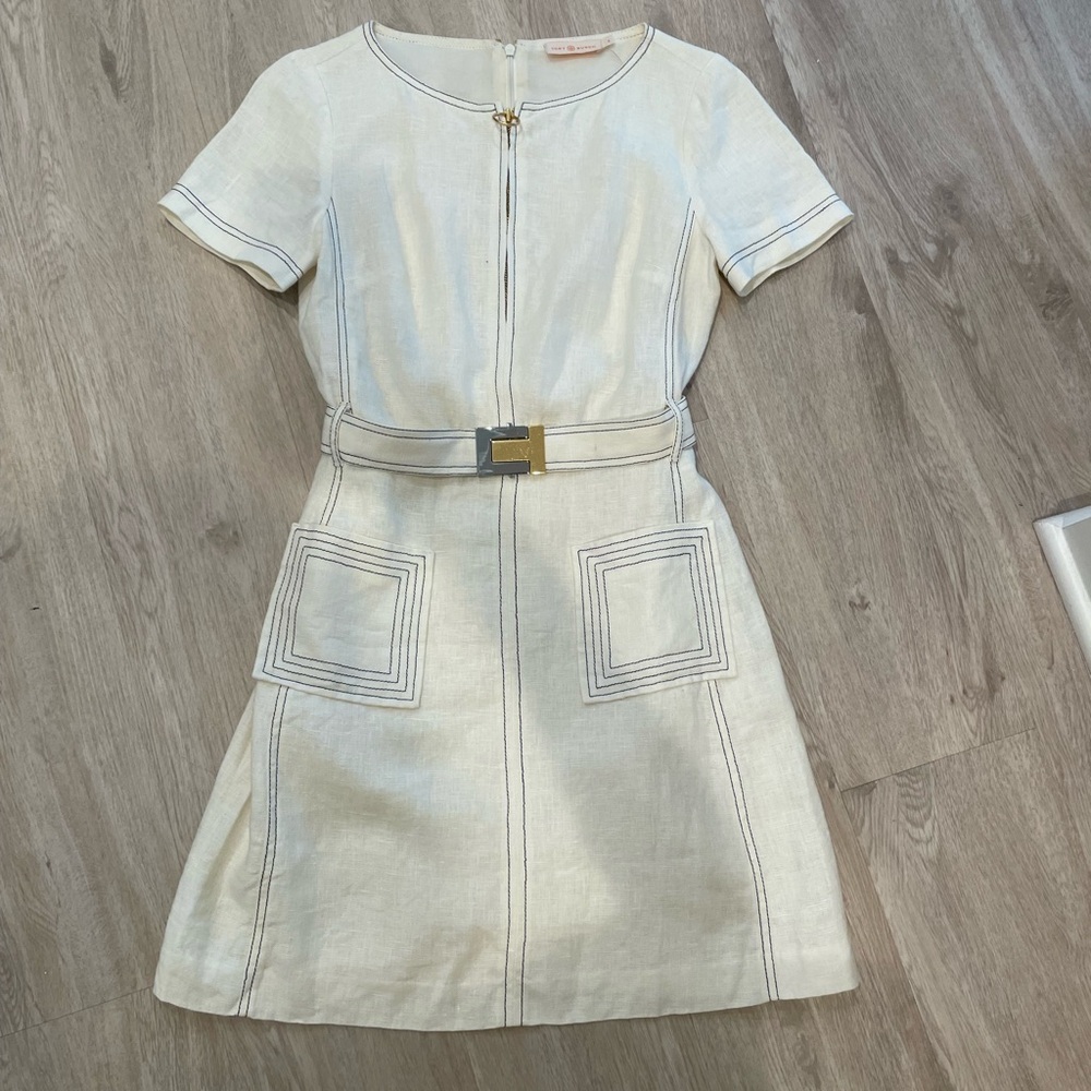 Tory Burch Linen Shift Dress